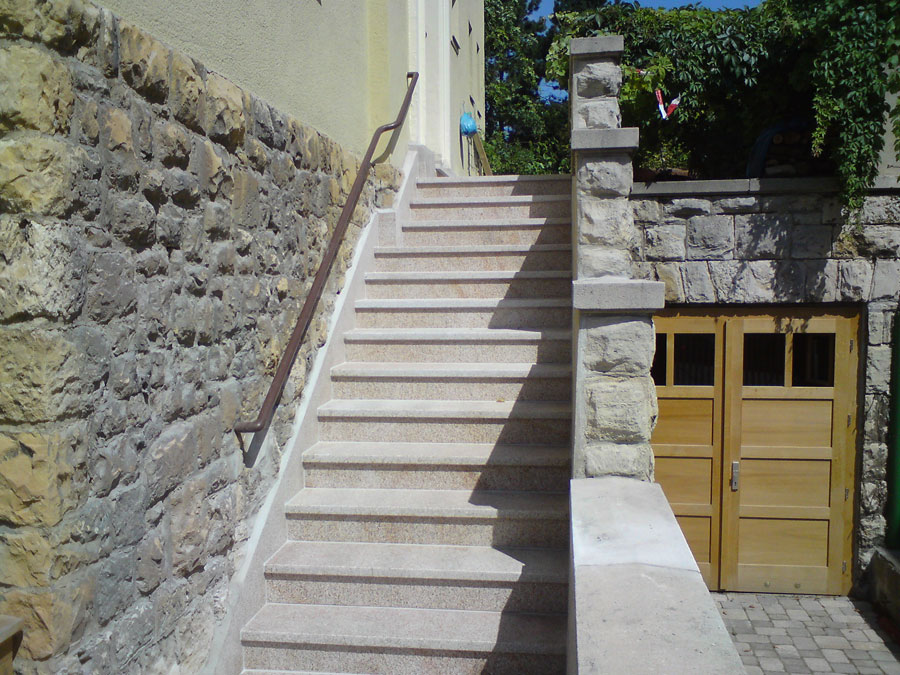 Treppenanlage in Halle-Krölwitz